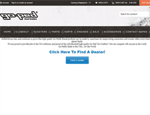 Tablet Screenshot of goped.com